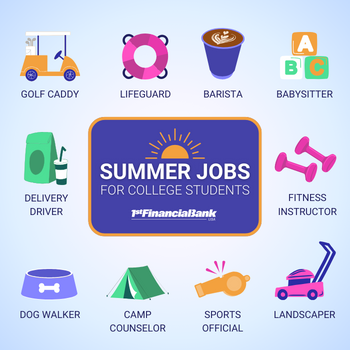 Best Summer Jobs for College Students 1FBUSA