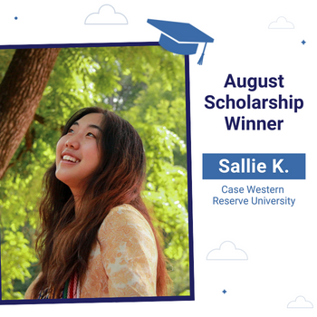August 2022 Scholarship Winner Instagram Post- Sallie