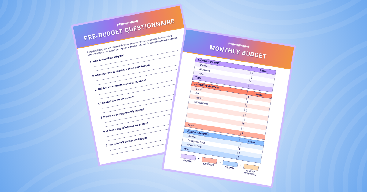 Budgeting Worksheets for Students featured image