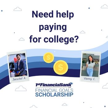 Enter to win a $2,000 scholarship at 1fbusascholarship.com