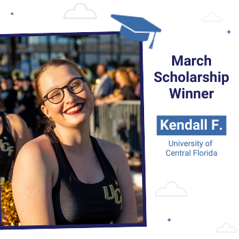 Scholarship Winner Instagram Post- March 2022- Kendall