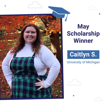 Scholarship Winner Instagram Post- May 2022- Caitlyn