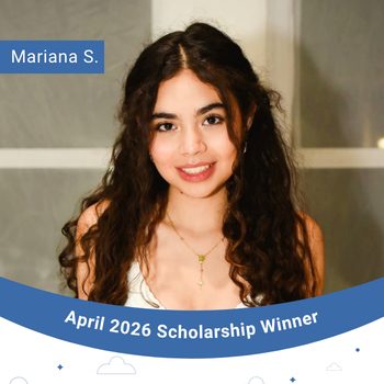 April 2026 Scholarship Winner Instagram Post- Mariana S. (1080 x 1350 px) (350 x 350 px)