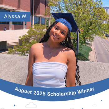 August 2025 Scholarship Winner Instagram Post- Alyssa W. (1080 x 1350 px) (350 x 350 px)