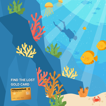 Find the Lost Gold Card Under the Sea (350 x 350 px)