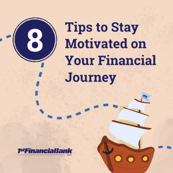 Stay Motivated on Your Financial Journey treasure map